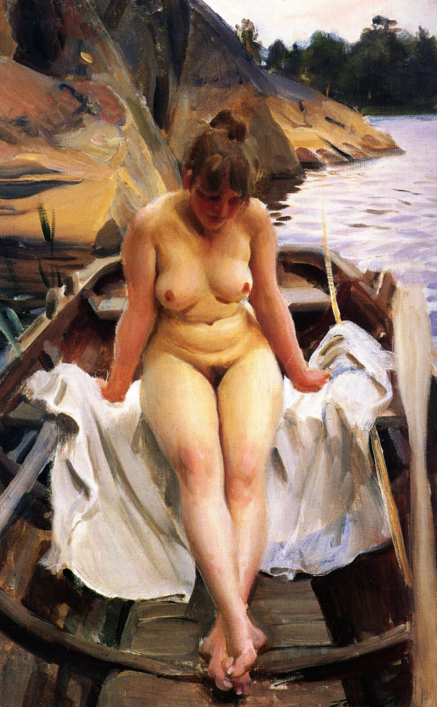 In Werner's Rowing Boat Source Wikimedia Commons
